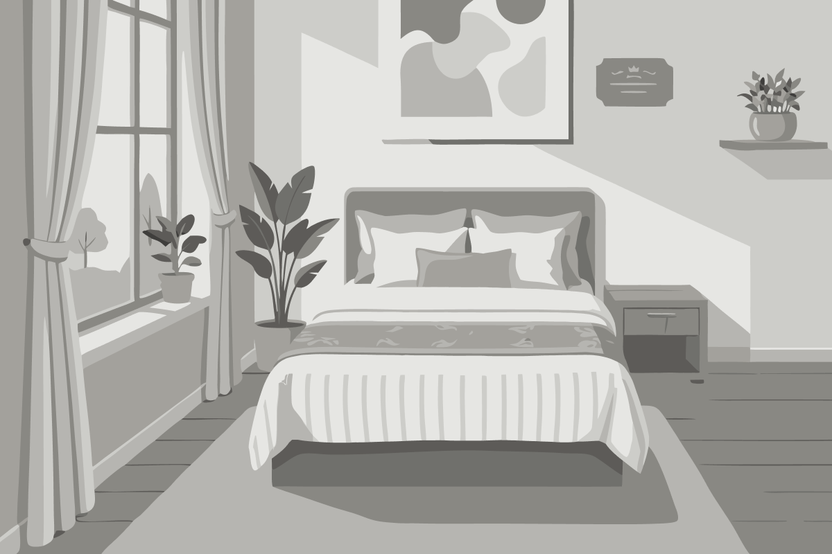 Chambre Double Supérieure avec Terrasse - Vue sur Patio